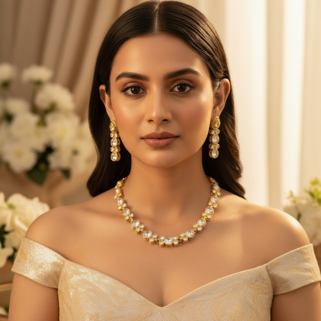 Avira Kundan Necklace