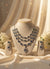 Charm Layered AD Necklace (Blue)