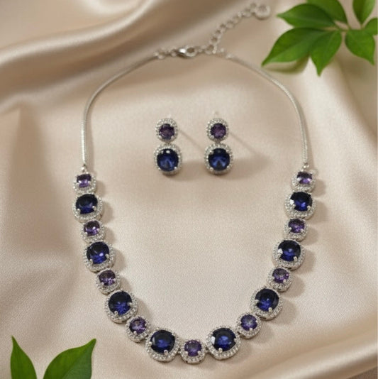 Royale Glow AD Necklace (Purple)