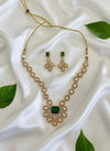 Vira Kundan Necklace (Green)