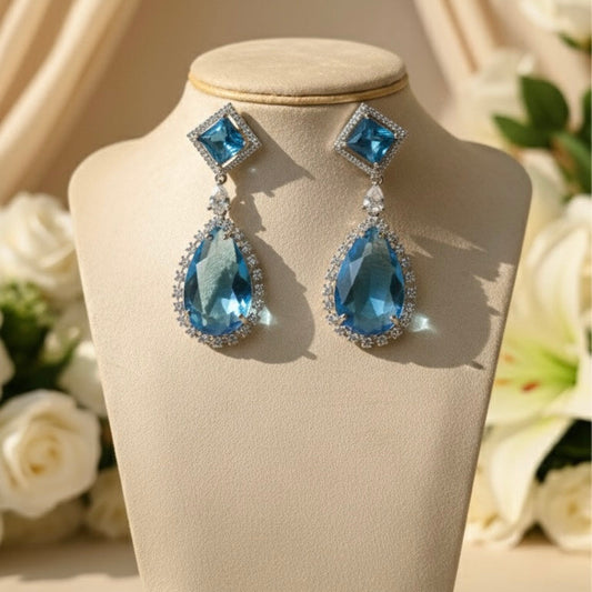Glimmer AD Earrings (Blue)