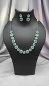 Royale Glow AD Necklace (Mint Green)