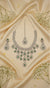 Royal Bloosom AD Necklace (Green)