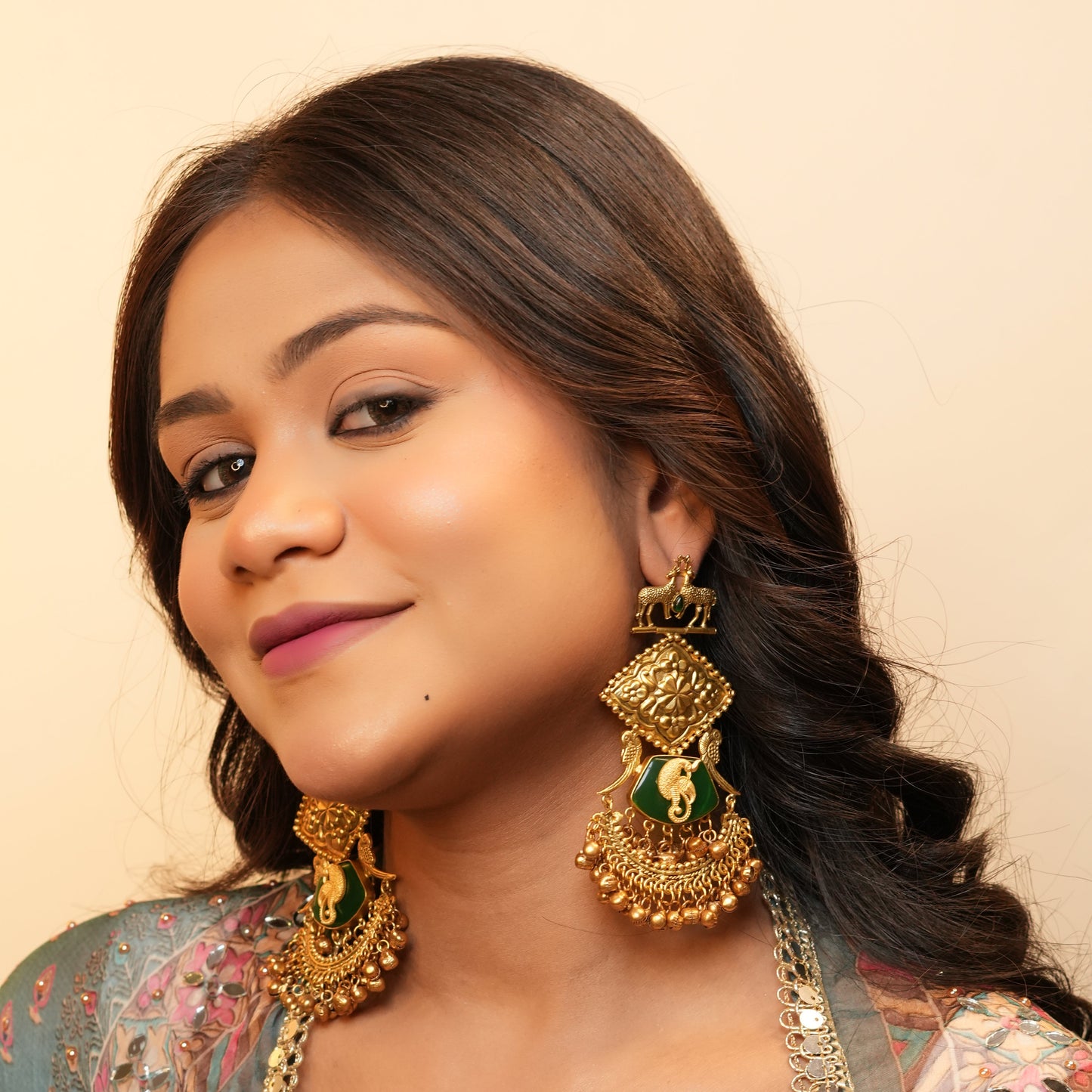 Siya Kashmiri Earrings