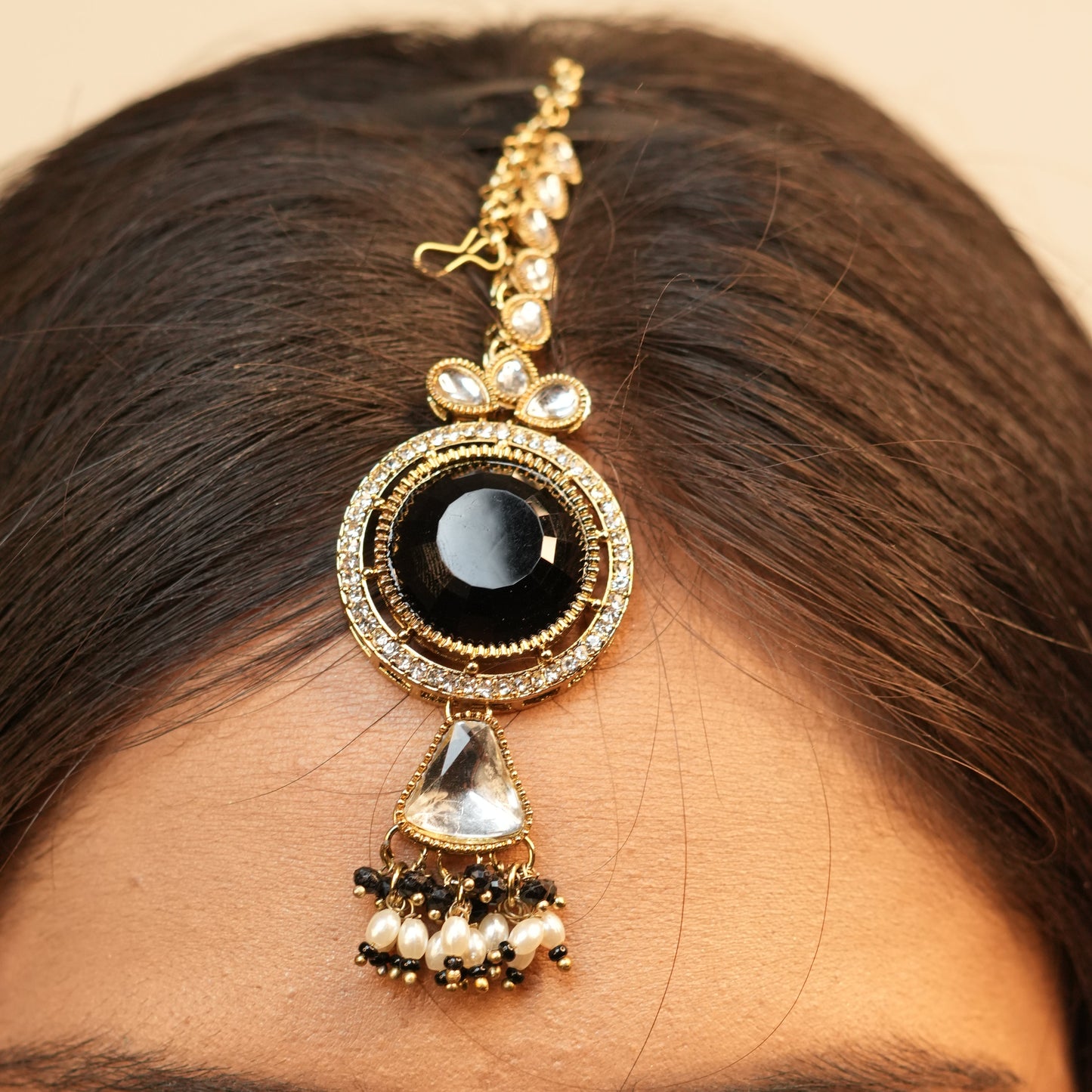 Amarya Bridal Necklace (Black)