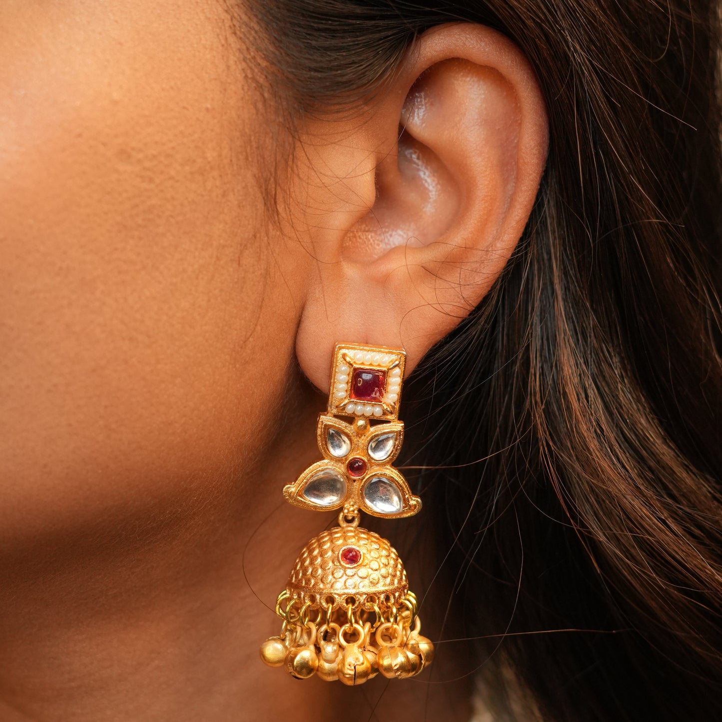 Samira Kashmiri Necklace (Wine)