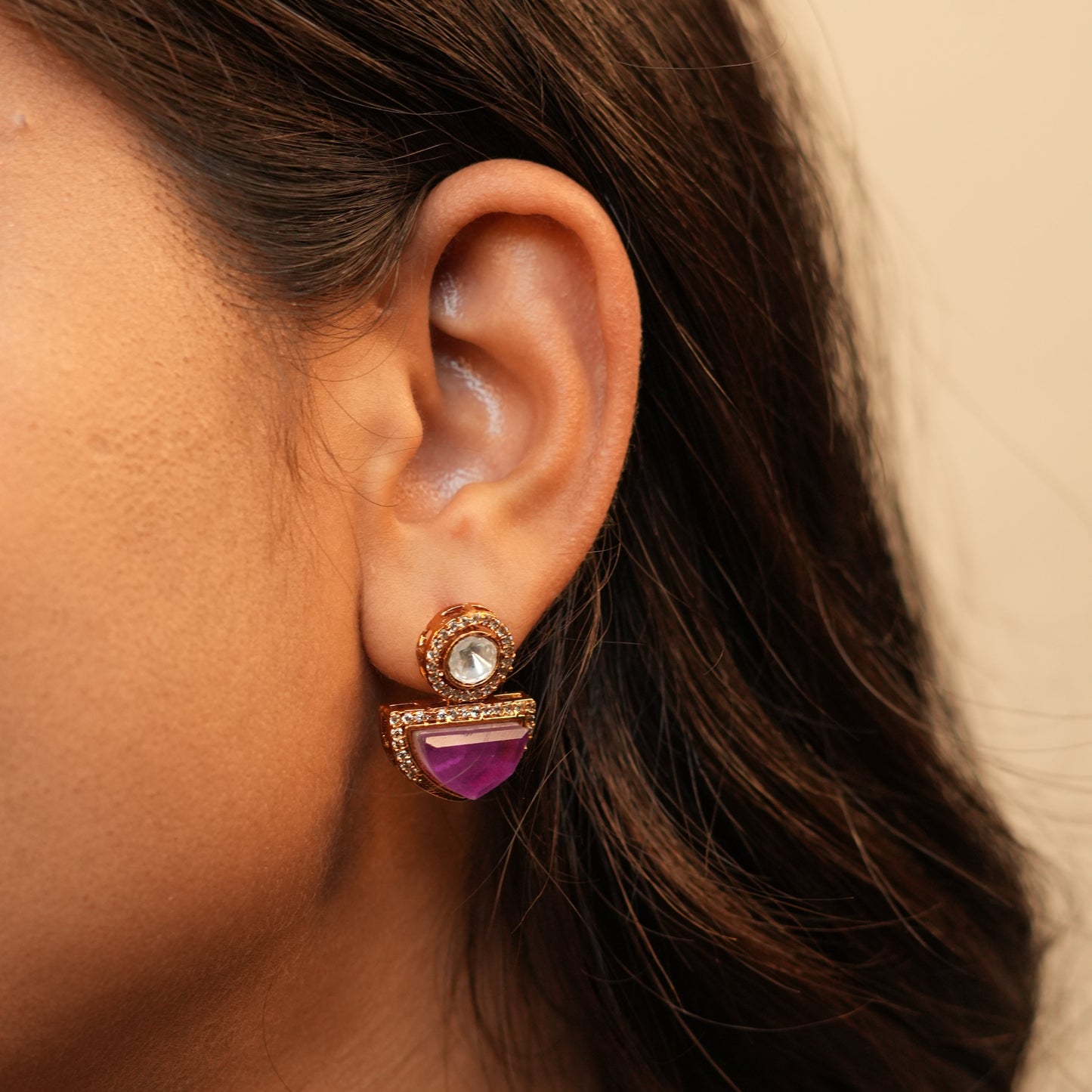 Diora AD Necklace (Purple)