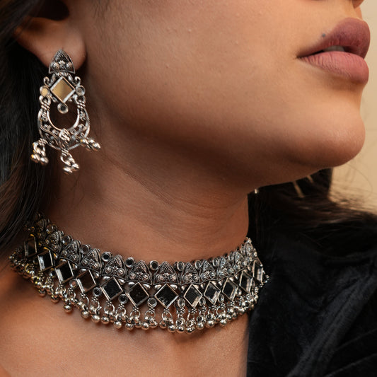 Inaya Oxidize Necklace