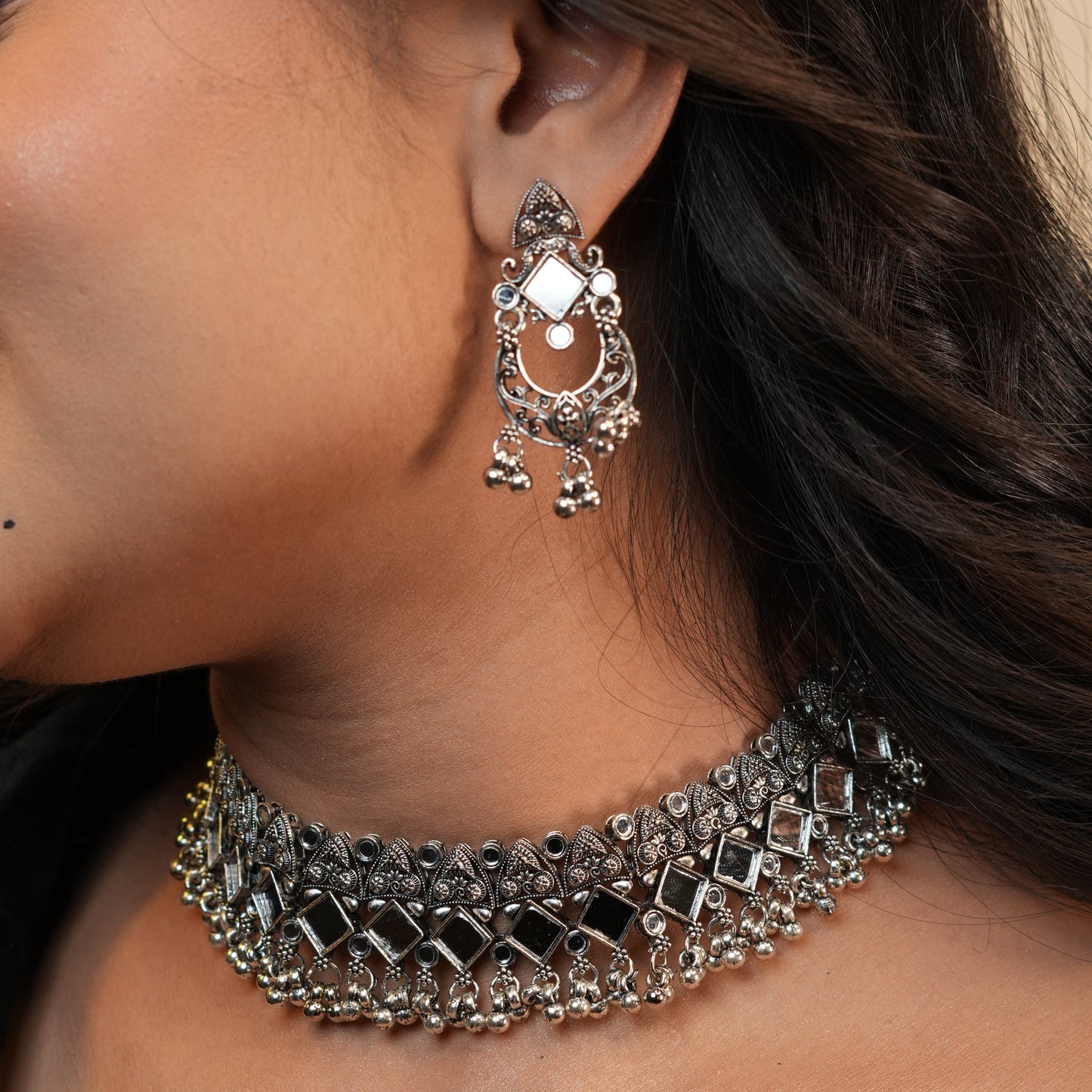 Inaya Oxidize Necklace
