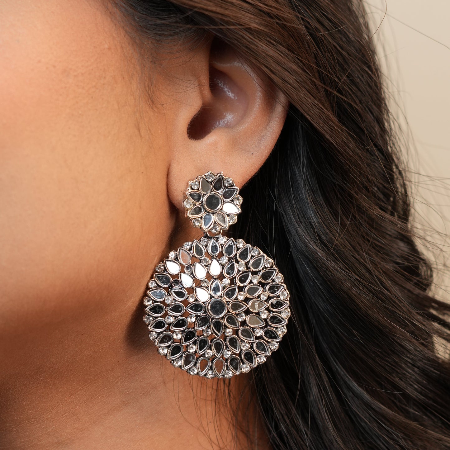 Myra Oxidize Earrings