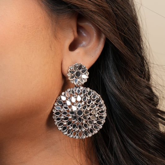 Myra Oxidize Earrings
