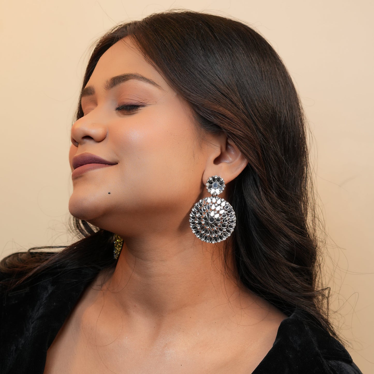 Myra Oxidize Earrings