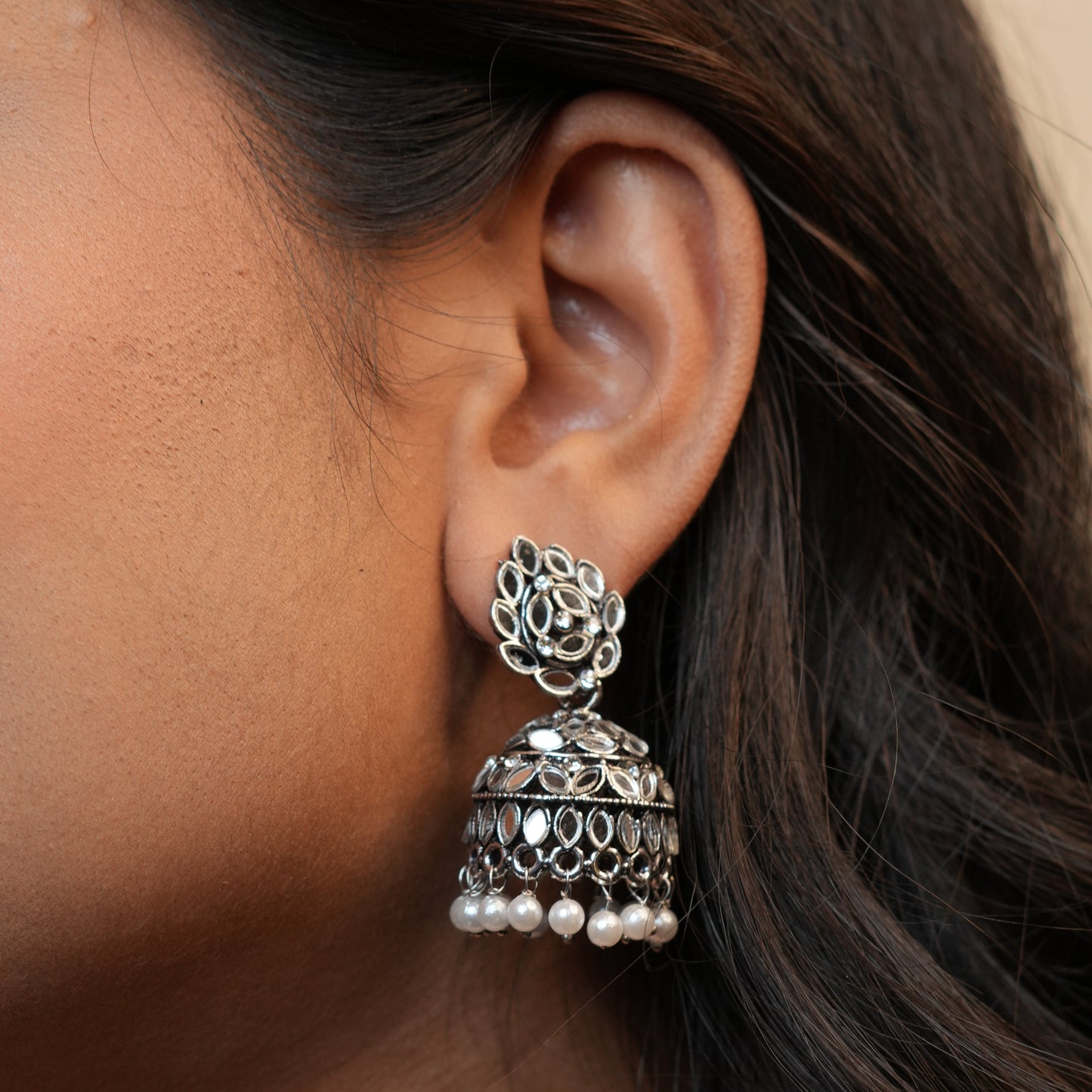 Chandani Oxidize Jhumkas
