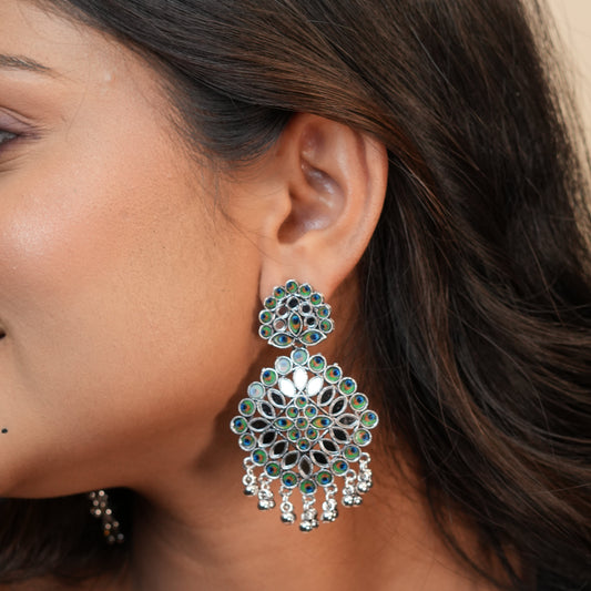 Mayuri Oxidize Earrings