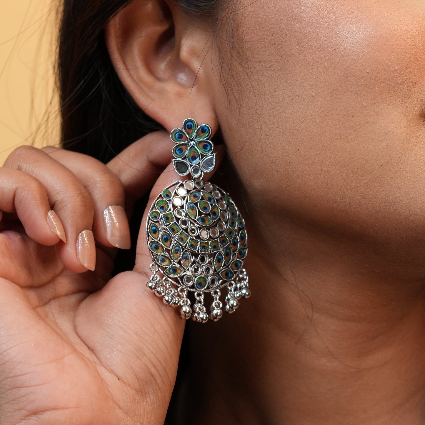 Morika Oxidize Earrings