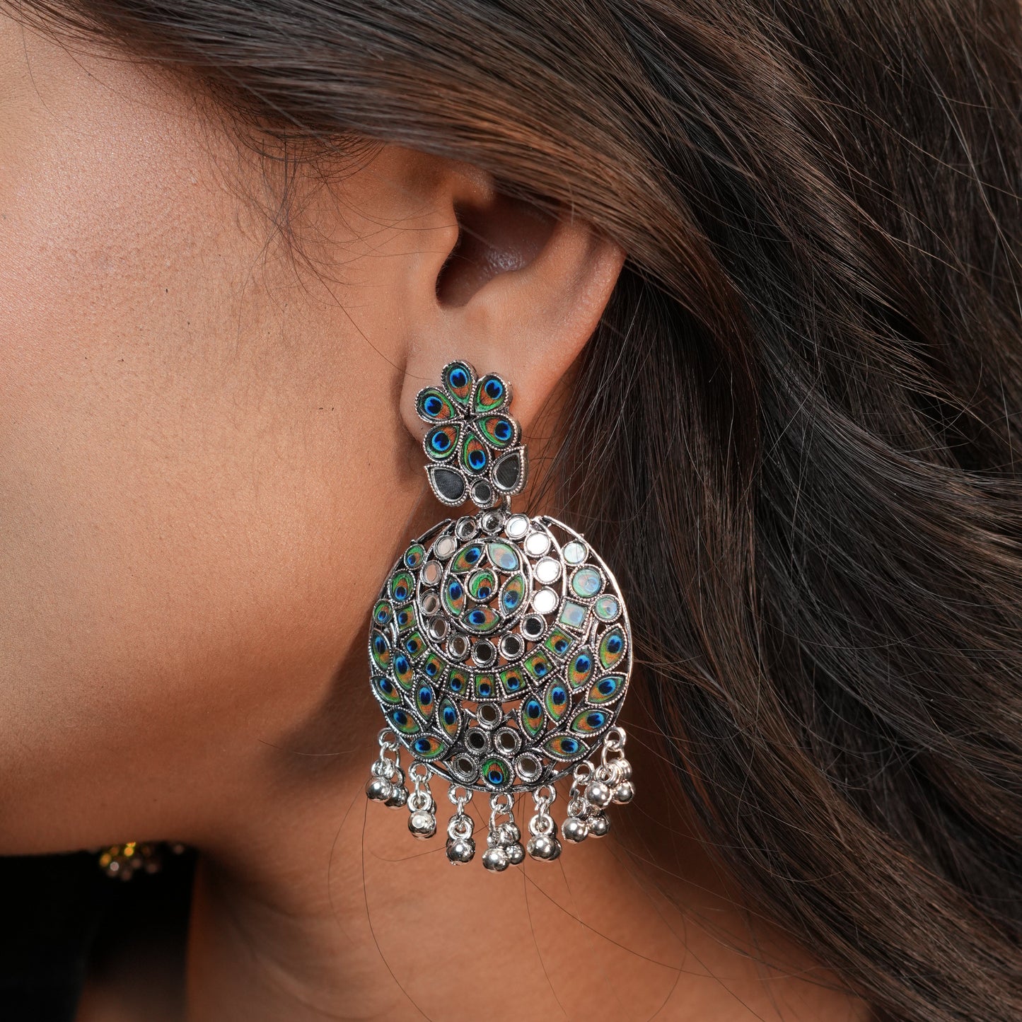 Morika Oxidize Earrings