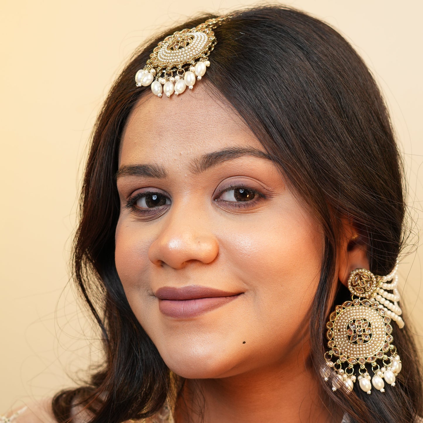 Maira Golden Chain Earrings