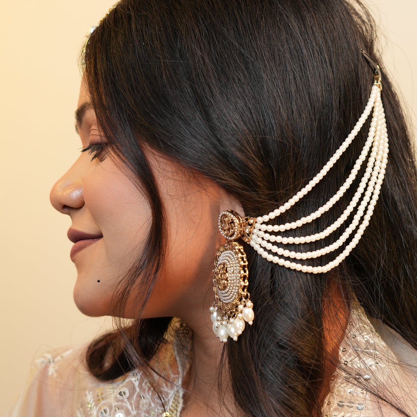 Maira Golden Chain Earrings