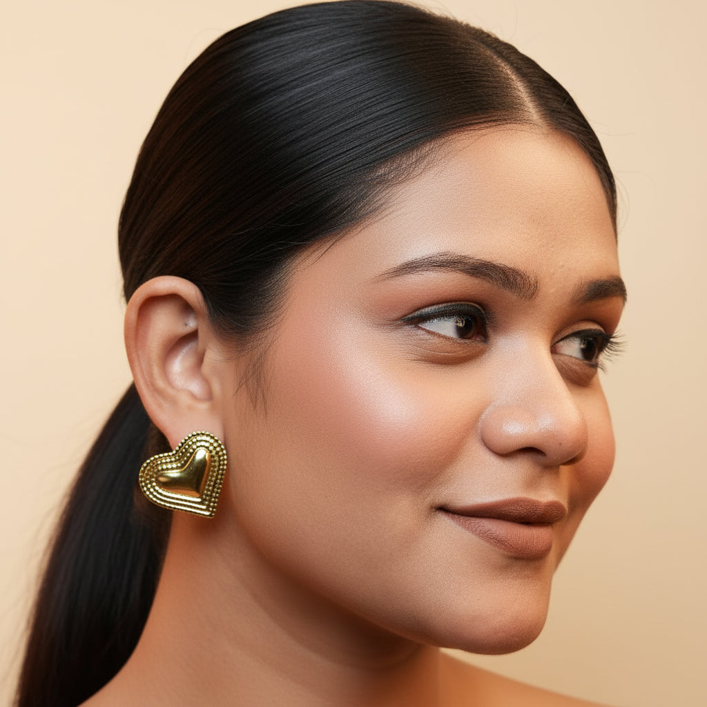 LittleHeart Anti-tarnish Earrings