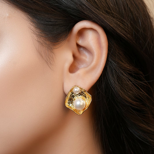 Pearl Anti-tarnish Earrings