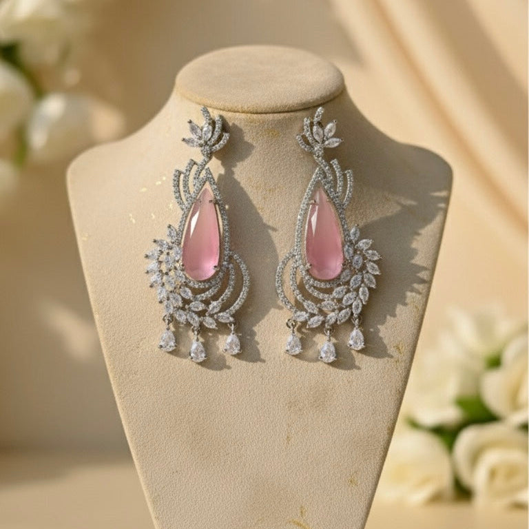Lyra AD Earrings (Pink)