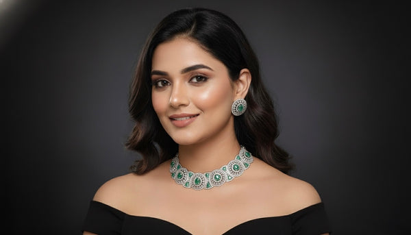 Elira AD Necklace (Mint Green)