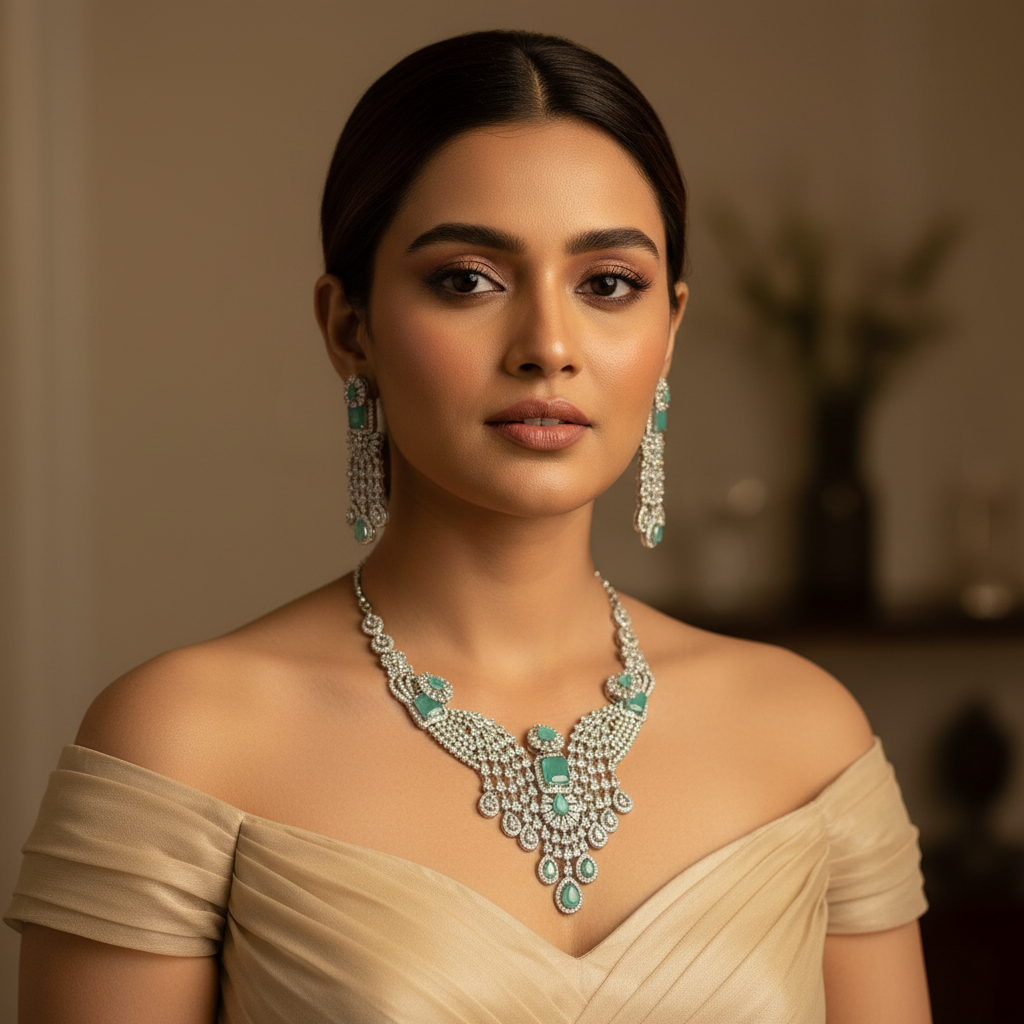 Ocean Mist AD NECKLACE (Mint Green)