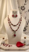 Regal Tier AD Necklace (Red)