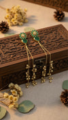 Ruhi Kashmiri Earrings (Green)