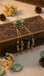 Ruhi Kashmiri Earrings (Green)