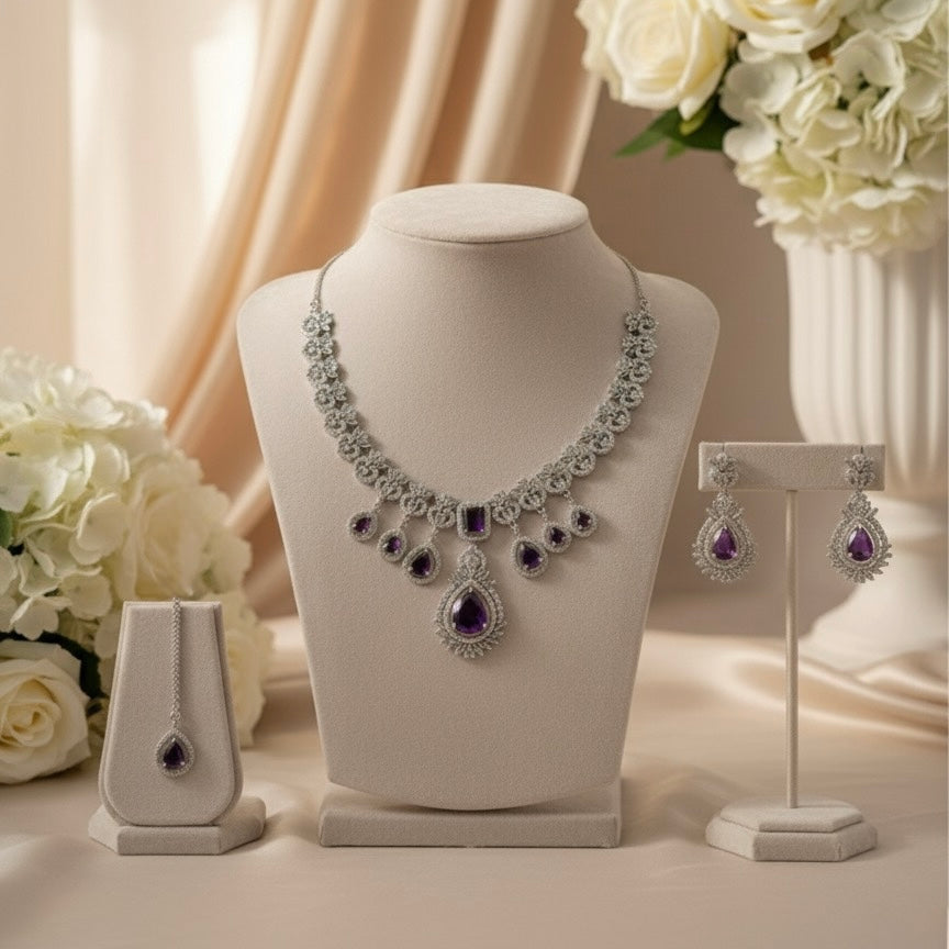 Diva AD Necklace (Purple)