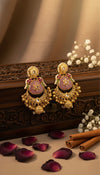 Kashvi Kashmiri Earrings (Pink)