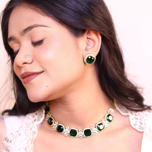 Aura AD Necklace (Green)