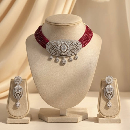 Amira AD Chokar Set (Wine)