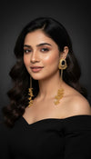 Suhana Kashmiri Earrings (Black)