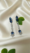 Celeste AD Earrings (Blue)