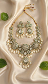 Ruhani Bridal Kundan Necklace (White)