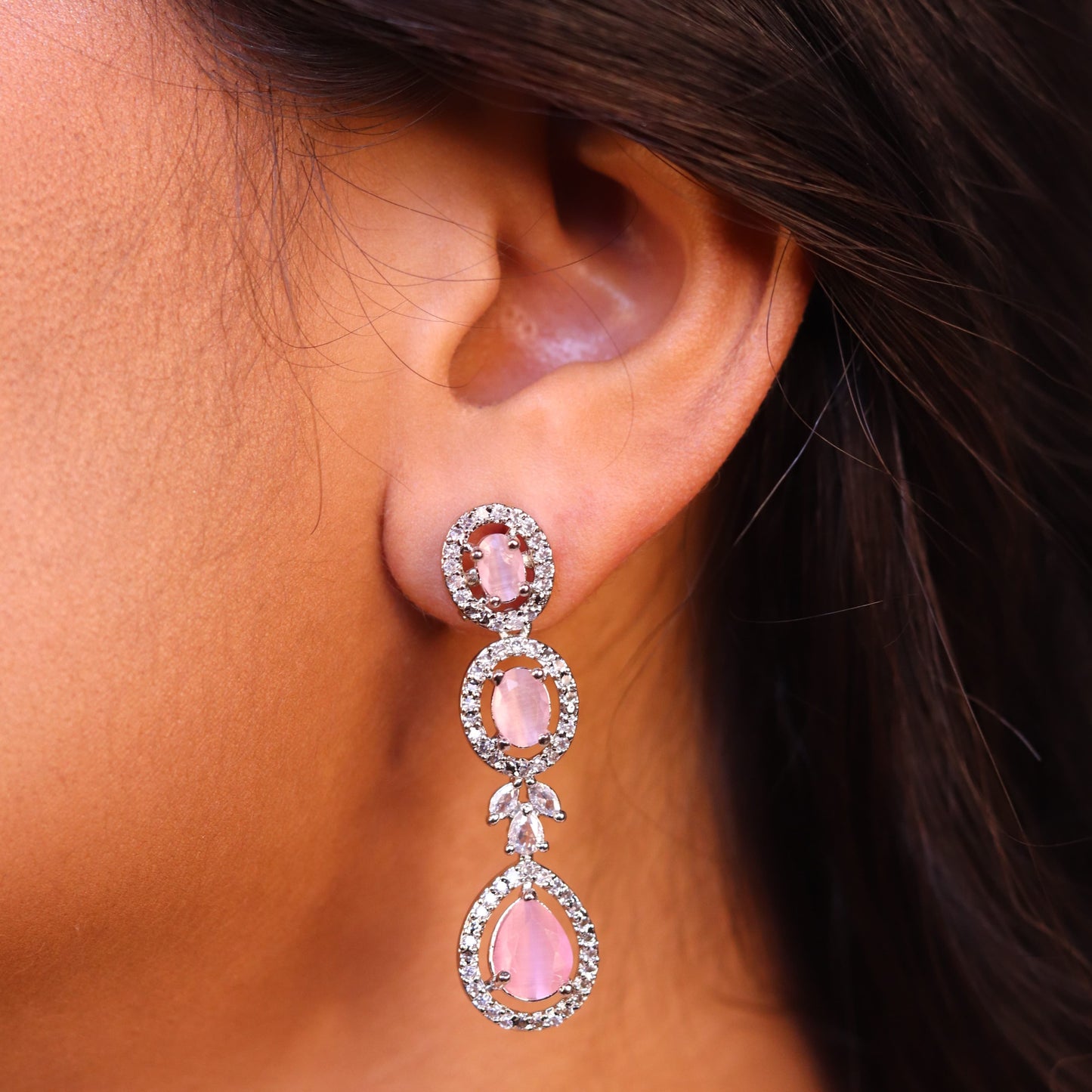 Shimmer AD Necklace (Pink)
