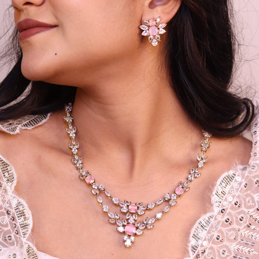 Ziva AD Necklace (Pink)