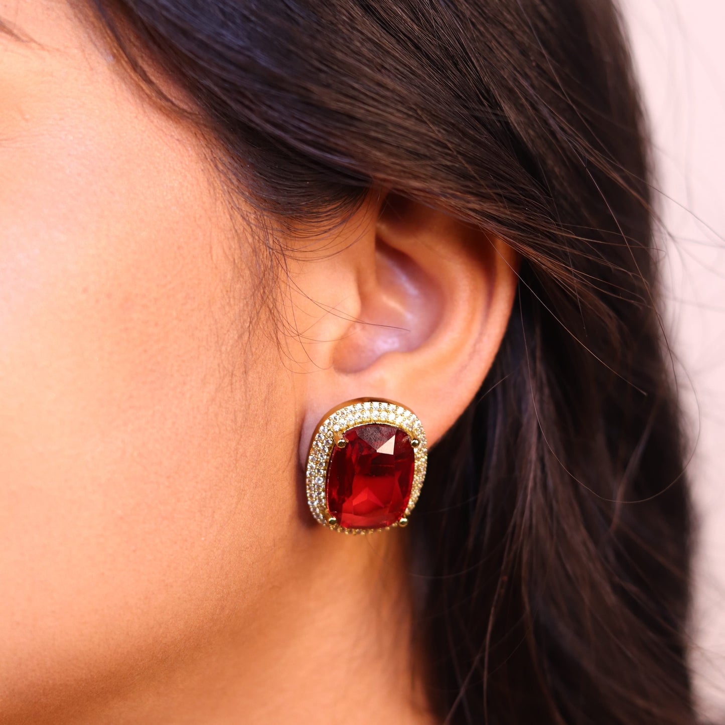 Royal Edge AD Necklace (Red)
