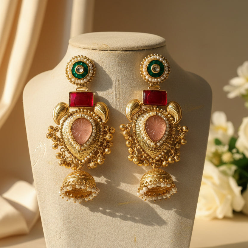 Rajsi Kashmiri Earrings