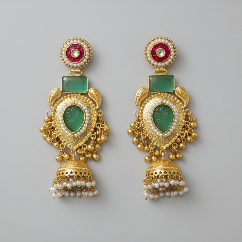 Rajsi Kashmiri Earrings