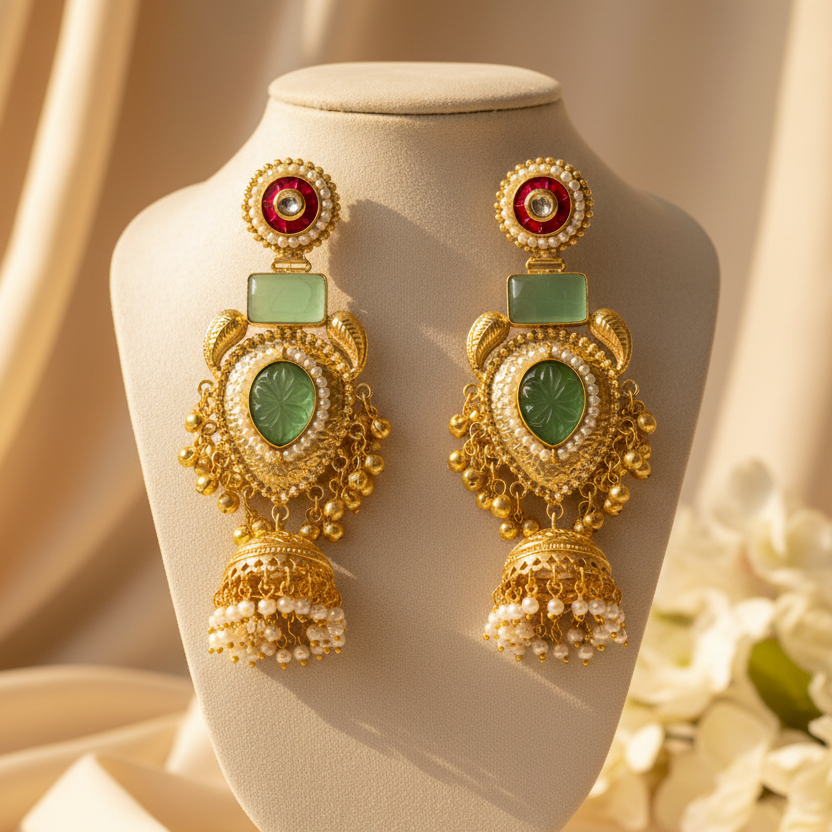 Rajsi Kashmiri Earrings