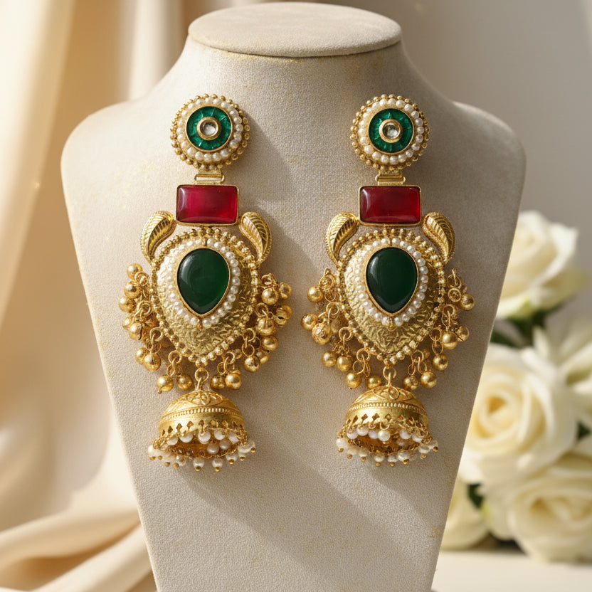 Rajsi Kashmiri Earrings