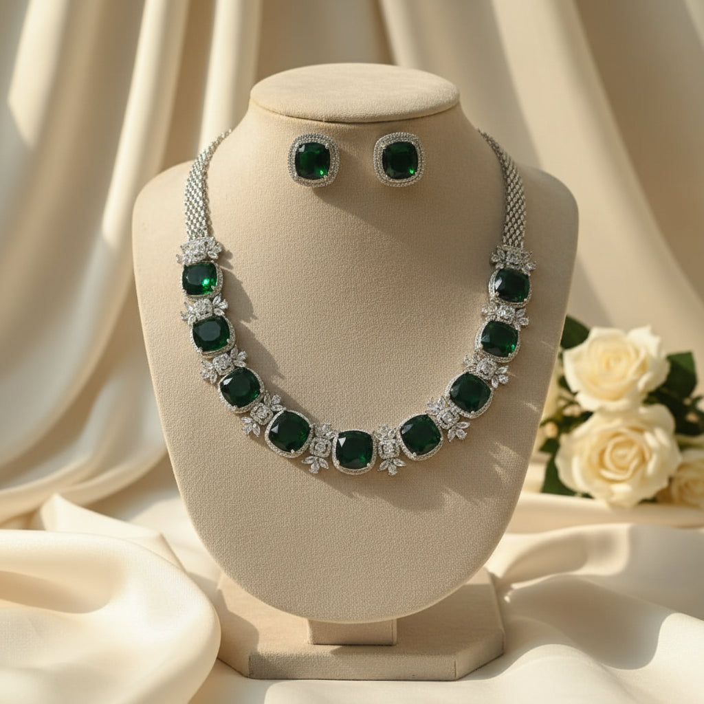 Veya AD Necklace (Green)