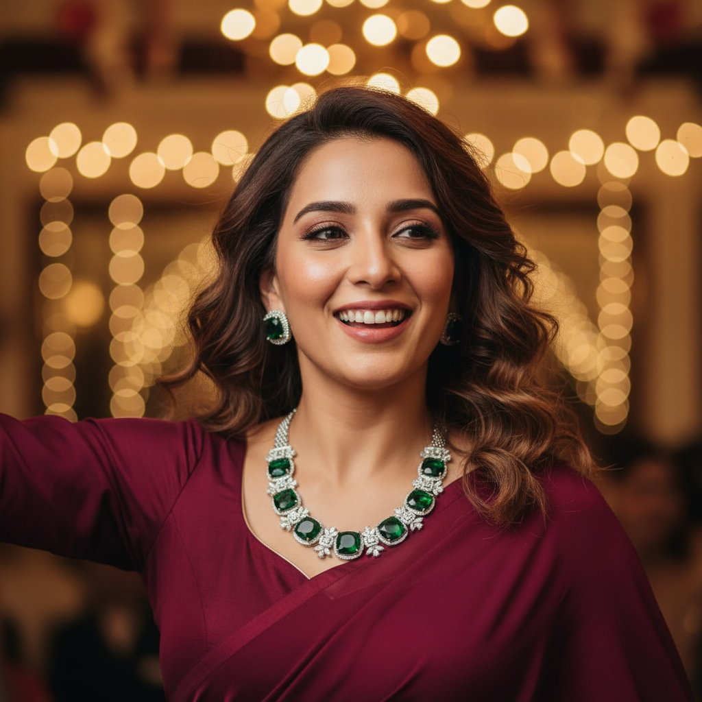 Veya AD Necklace (Green)