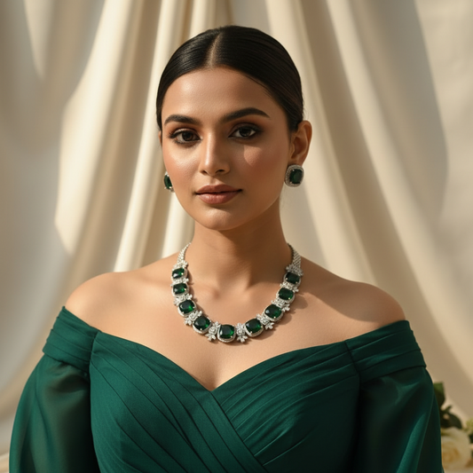 Veya AD Necklace (Green)
