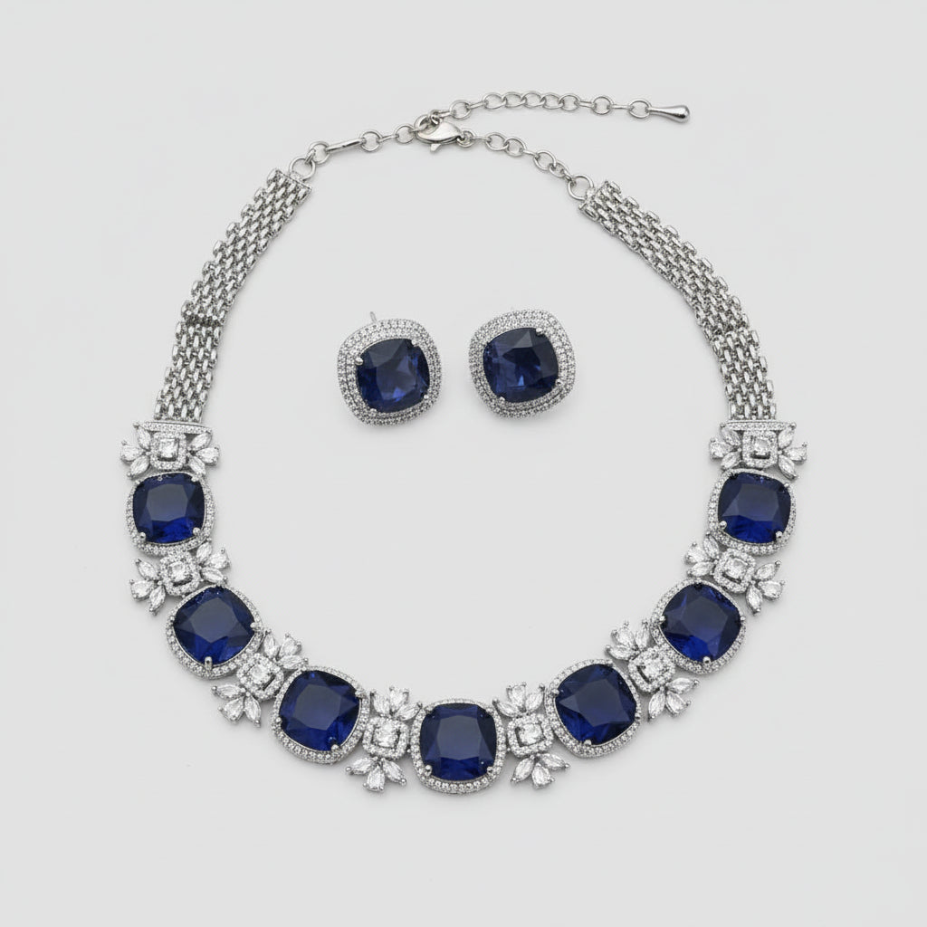 Veya AD Necklace (Blue)