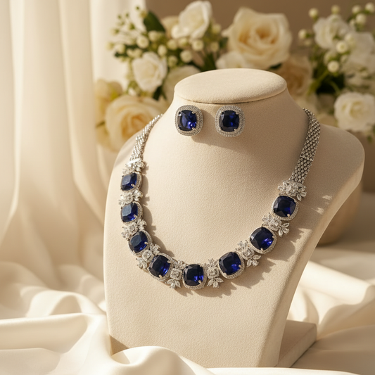 Veya AD Necklace (Blue)