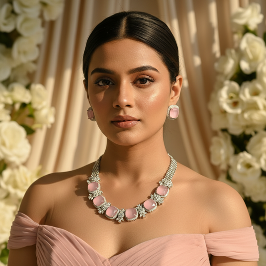 Veya AD Necklace (Pink)